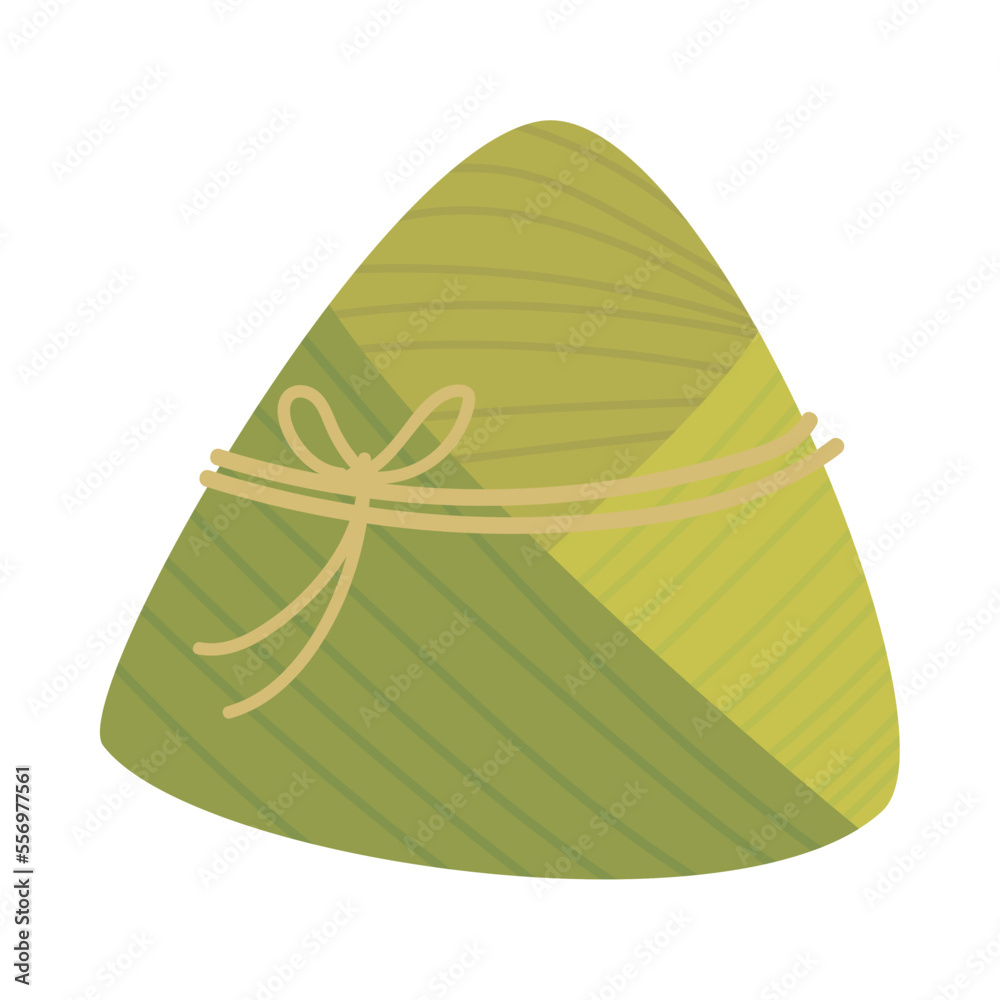 Canvas Prints flat zongzi illustration