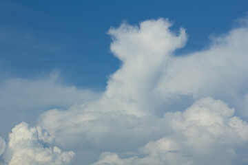 Beauty cloud in sky