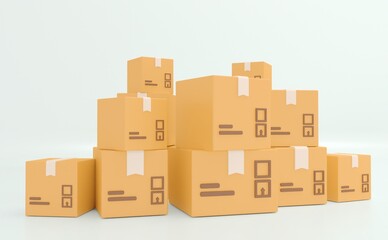 Minimal cartoon style money dollar cash icon isolated. 3d rendering.
