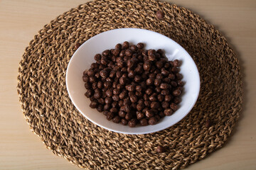 photo of sweet brown balls in a plate