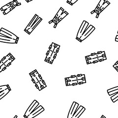 pants trousers fashion vector seamless pattern thin line illustration