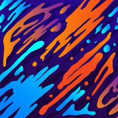 Seamless Pattern for beachwear, streetwear, urban apparel, and trendy teen clothes with vector format is easy to use and modify.