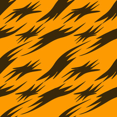 Seamless Pattern for beachwear, streetwear, urban apparel, and trendy teen clothes with vector format is easy to use and modify.