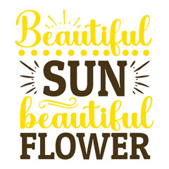 beautiful sun beautiful flower svg