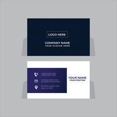 business card design template, modern business card, visiting, simple design, corporate business template, identity card, brand identity