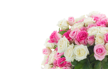 bouquet of fresh roses