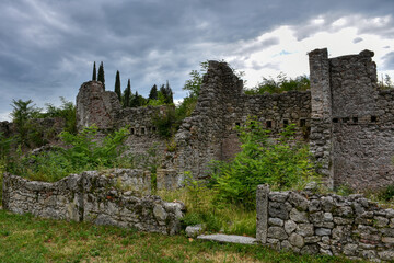 Osoppo, Festung, Bunker, Ruine, Friaul, Denkmal, Forte Osoppo, Gewölbe, Colle Napoleone,...