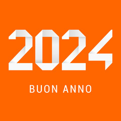 felice anno nuovo - buon anno 2024	