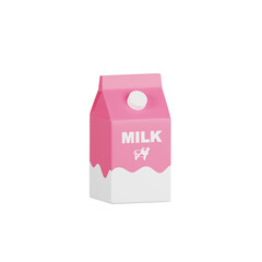 Milk 3d Illustration