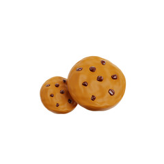 Cookies 3d Illustration