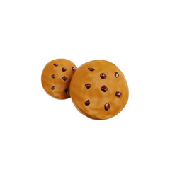 Cookies 3d Illustration