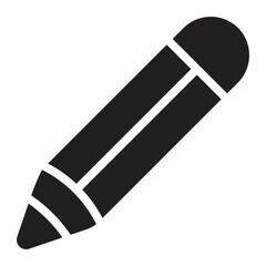 pencil glyph icon