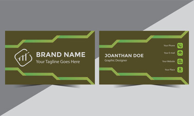 luxury beautiful line art logo design and business card.Modern shape with abstract silver. Luxury dark gradient background. Vector illustration print template.