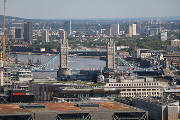 Tower Bridge in London, England Great Britain