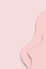 light powder pink background with free space