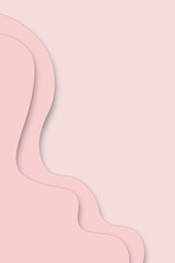 light powder pink background with free space