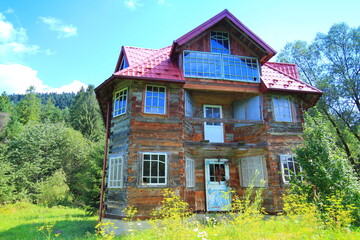 old house in the woods