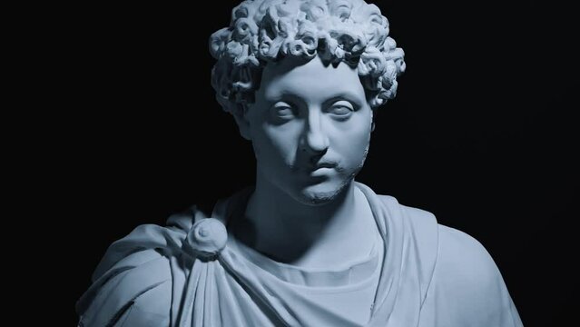Marcus Aurelius Sculpture Motion Graphics, 3D Animation.