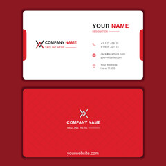 Simple and professional business card template