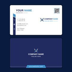 Simple card design, modern business card