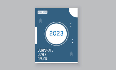 Cover for journal vector  design 2022,modern business flyer brochure design template Pro Vector, business book cover design 2023