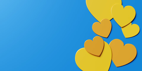 yellow heart background © object.things