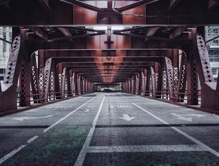 Fotobehang puente de chicago © alejandro