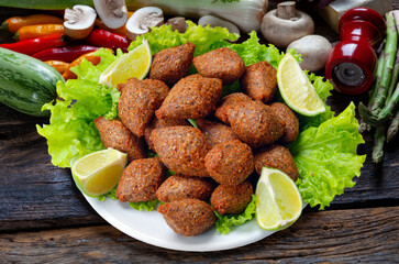  Fried kibble with lemon