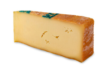 Fontina cheese from Aosta Valle, Italy, made with milk from cows grazing in the mountains pasture,...