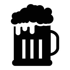 Mug With Beer Icon