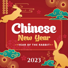 Chinese New Year 2023 Greetings Card