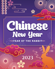 Chinese New Year 2023 Greetings Card