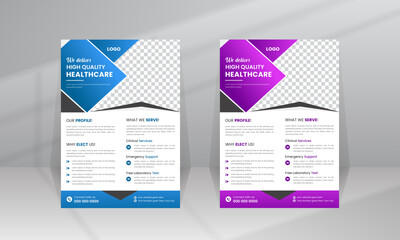 Colorful Business flyer, Brochure design, cover modern layout, annual report, proposal, Poster Template for Multipurpose