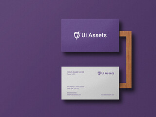 PSD modern business card mockup
