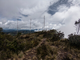 power station in the mountains