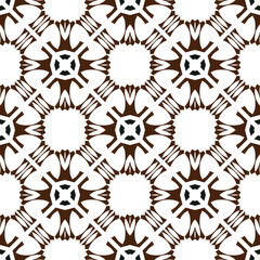 Geometric pattern. Seamless vector background. Ethnic graphic design.