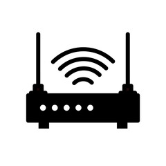 wifi router -vector icon