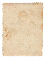 Texture old paper with traces of scuffs and stains