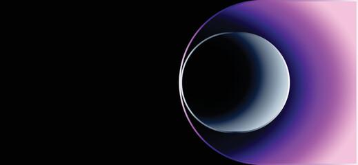 Minimalist deep gradient background. Wallpaper design for poster, presentation, website. Minimalist abstract deep backdrop.