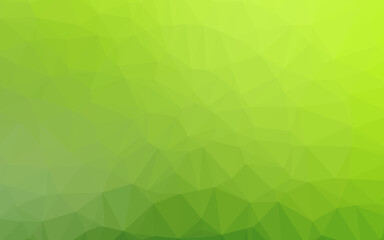 Fototapeta na wymiar Light Green vector abstract mosaic backdrop.