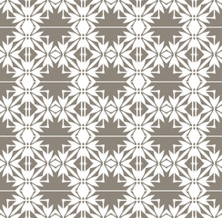 Geometric pattern. Seamless vector background. Ethnic graphic design.