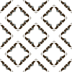 Geometric pattern. Seamless vector background. Ethnic graphic design.