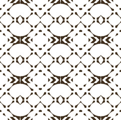 Geometric pattern. Seamless vector background. Ethnic graphic design.