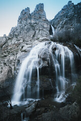 Chorrera de los Litueros waterfall, Somosierra.
