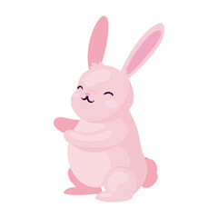 cute rabbit illustration