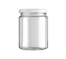 Glass jar close up isolated on a transparent background - Powered by Adobe