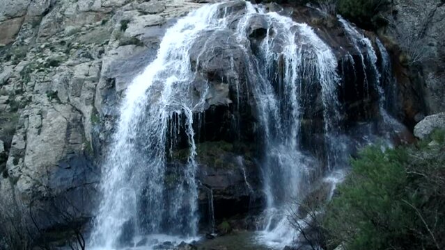 Chorrera de los Litueros waterfall, Somosierra.