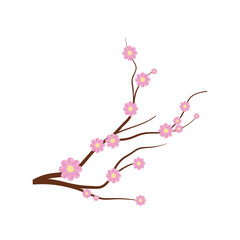 flower sakura tree design