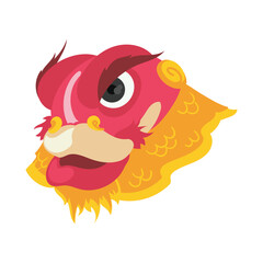 chinese dragon face