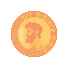greek coin design